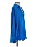 Zara Blue Long Sleeve Blouse Size XS - photo 4