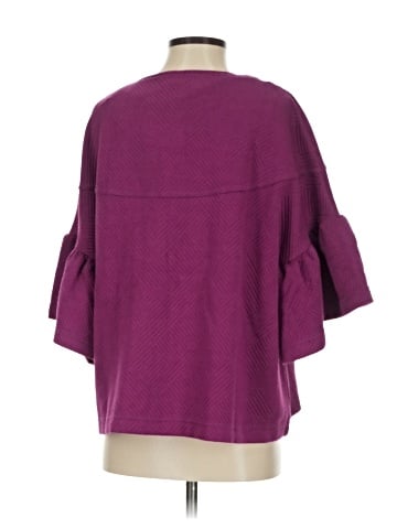 See and Be Seen 3/4 Sleeve Blouse (view 2)