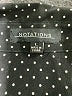 Notations Polka Dots Black Long Sleeve Button-Down Shirt Size L - photo 7