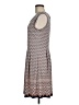 Max Studio Chevron-herringbone Brown Pink Casual Dress Size M - photo 5