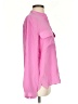Classics By Worth 100% Silk Solid Pink Long Sleeve Silk Top Size S - photo 4