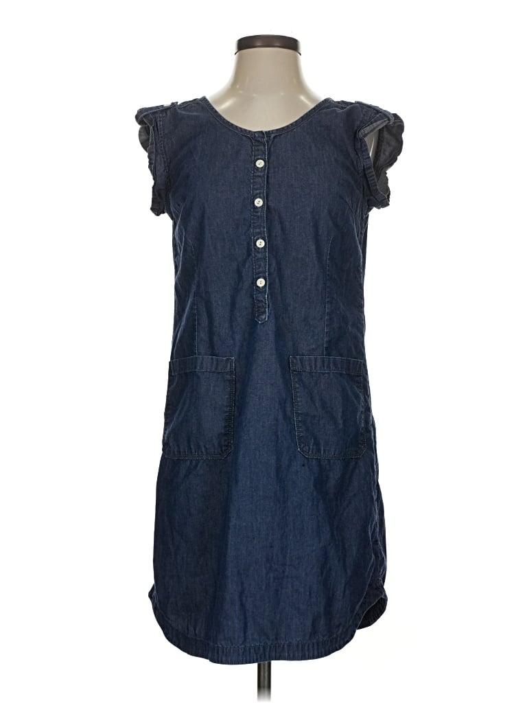 Pre-owned Gap Casual Dress In Blue
