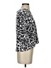 Splendid Animal Print Silver 3/4 Sleeve T-Shirt Size S - photo 4