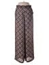 Max Studio 100% Polyester Paisley Brown Casual Pants Size M - photo 1