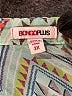 Bongo Plus Chevron-herringbone Teal 3/4 Sleeve Blouse Size 2X - photo 7