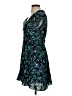 Sunday Best 100% Polyester Print Teal Cocktail Dress Size 4 - photo 5