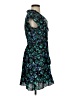 Sunday Best 100% Polyester Print Teal Cocktail Dress Size 4 - photo 4