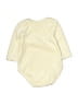 Nike 100% Polyester Ivory Long Sleeve Onesie 0-3 MO / 3 MO - photo 2