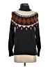 Free Assembly Argyle Black Turtleneck Sweater Size S - photo 1
