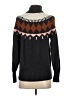 Free Assembly Argyle Black Turtleneck Sweater Size S - photo 2