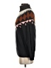 Free Assembly Argyle Black Turtleneck Sweater Size S - photo 5