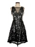 Jessica Simpson 100% Polyester Stars Black Cocktail Dress Size 2 - photo 1