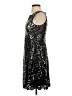 Jessica Simpson 100% Polyester Stars Black Cocktail Dress Size 2 - photo 5