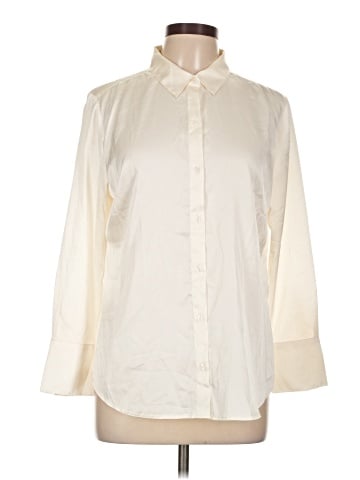 Banana Republic Factory Store Long Sleeve Blouse (view 1)