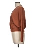 Alya Brown Long Sleeve Blouse Size M - photo 5