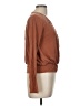 Alya Brown Long Sleeve Blouse Size M - photo 4