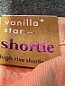 Vanilla Star 100% Cotton Tan Khaki Shorts Size 9 - photo 3