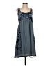 Pins and Needles 100% Polyester Gray Casual Dress Size 4 - photo 1