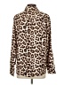 Assorted Brands 100% Polyester Animal Print Brown Long Sleeve Blouse Size S - photo 2