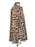 Assorted Brands 100% Polyester Animal Print Brown Long Sleeve Blouse Size S - photo 4