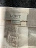 Ann Taylor LOFT Outlet Tan Khakis Size 8 - photo 4