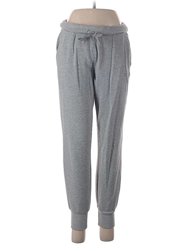 Pre-owned Fila Sweatpants In Gray