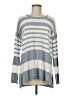 Vince. 100% Cotton Stripes Gray Pullover Sweater Size M - photo 1
