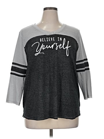 Active 3/4 Sleeve Top (view 2)