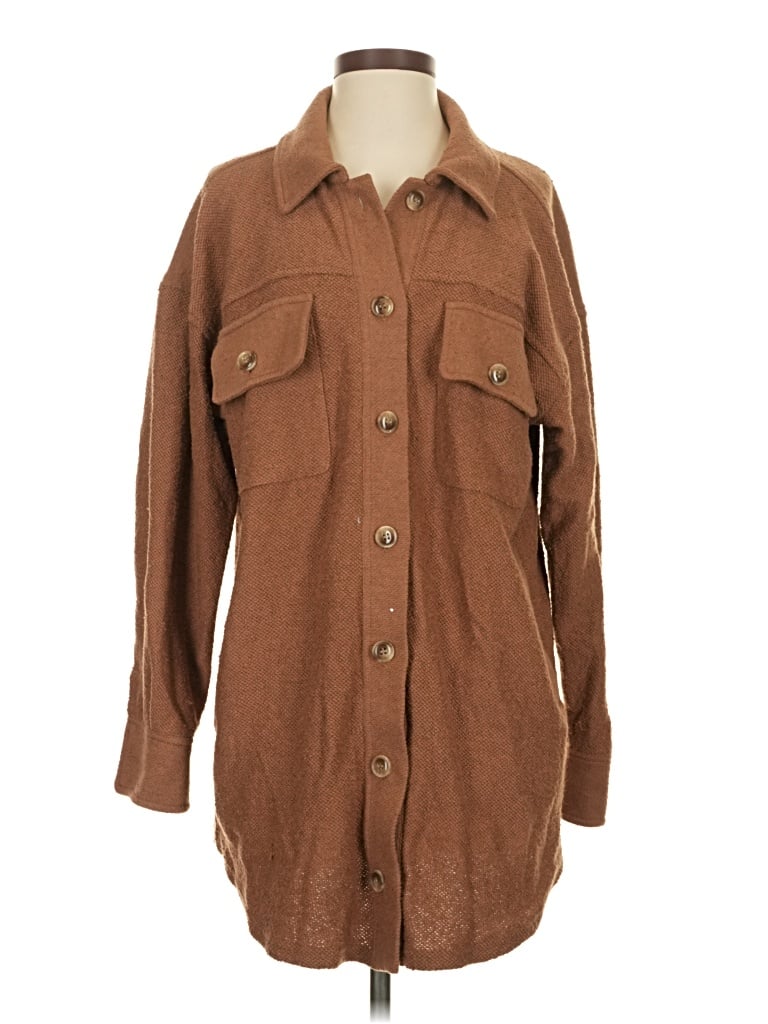 Pre-owned Saltwater Luxe Coat In Brown