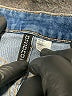 Divided by H&M Solid Blue Jeans Size 6 - photo 7