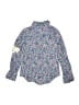 Mudd Girls 100% Rayon Floral Blue Long Sleeve Button-Down Shirt Size 10 - photo 2