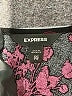 Express 100% Rayon Burgundy Short Sleeve Blouse Size XXS - photo 7