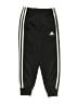 Adidas 100% Polyester Black Track Pants Size 5 - photo 1