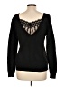 Shein Black Pullover Sweater Size L - photo 2