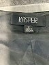 Kasper 100% Polyester Black Sleeveless Top Size 12 - photo 7