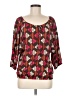 Old Navy Red 3/4 Sleeve Blouse Size M - photo 1