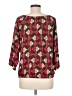 Old Navy Red 3/4 Sleeve Blouse Size M - photo 2