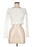 Zara Ivory Long Sleeve Top Size M - photo 1