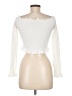 Zara Ivory Long Sleeve Top Size M - photo 2