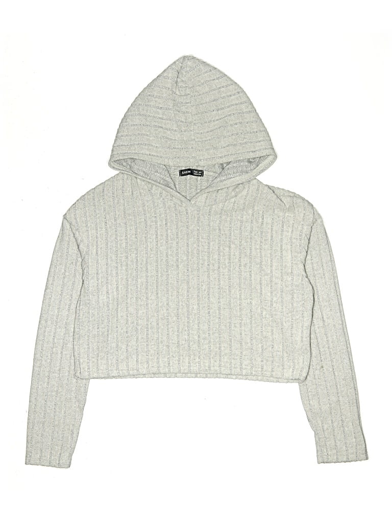 Pre-owned Shein Kids' Pullover Sweater In Silver