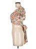 Shein Orange Short Sleeve Blouse Size M - photo 5