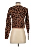 Bar III Animal Print Brown Pullover Sweater Size XS - photo 2