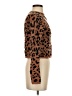 Bar III Animal Print Brown Pullover Sweater Size XS - photo 4