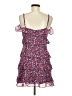 Assorted Brands 100% Polyester Floral Pink Cocktail Dress Size M - photo 2