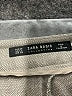 Zara Basic Houndstooth Gray Casual Pants Size 2 - photo 4