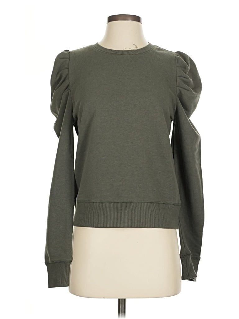 Pre-owned Rebecca Minkoff Sweatshirt In Green
