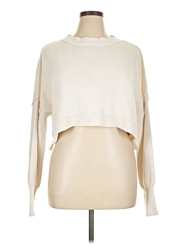 Pink Rose Turtleneck Sweater (view 1)