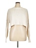 Pink Rose Ivory Turtleneck Sweater Size XL - photo 1