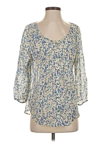 SONOMA life + style 3/4 Sleeve Blouse (view 1)