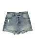 FRAME Denim Blue Denim Shorts Size 24 waist - photo 1